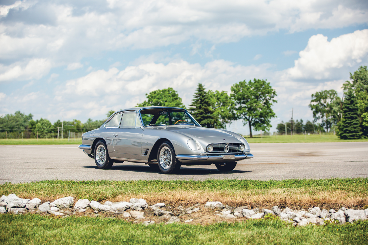 1964 Maserati 5000 GT Coupe by Michelotti offered at RM Sotheby’s Monterey live auction 2019